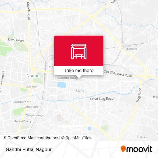 Gandhi Putla map