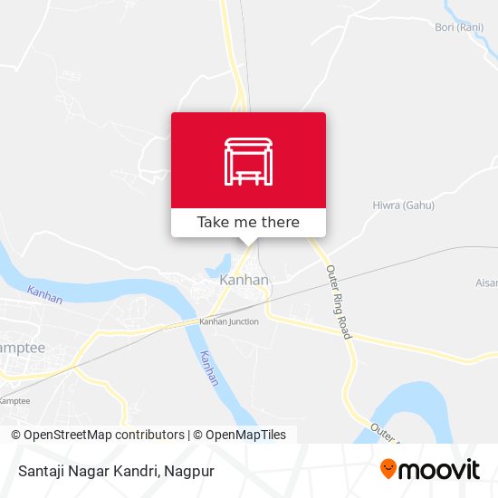 Santaji Nagar Kandri map