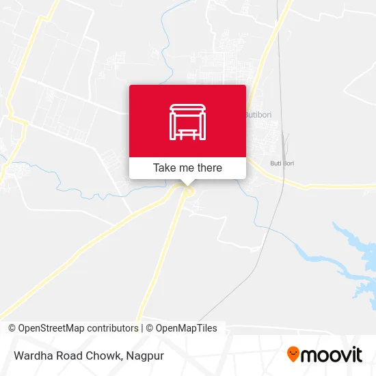 Wardha Road Chowk map