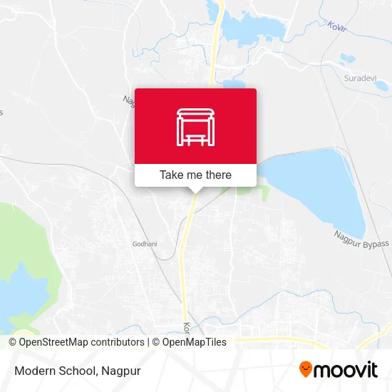 Modern School map