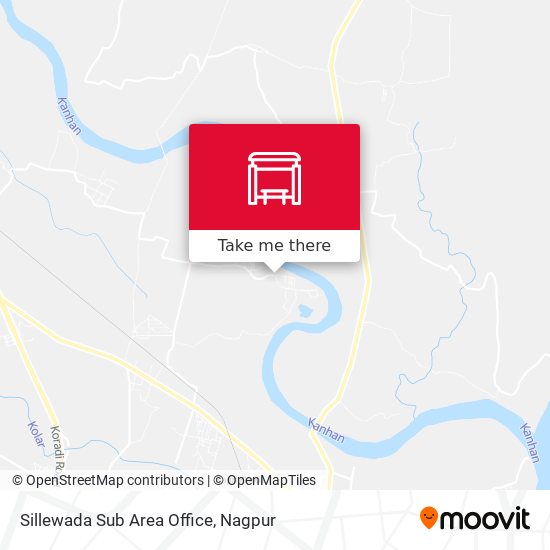 Sillewada Sub Area Office map