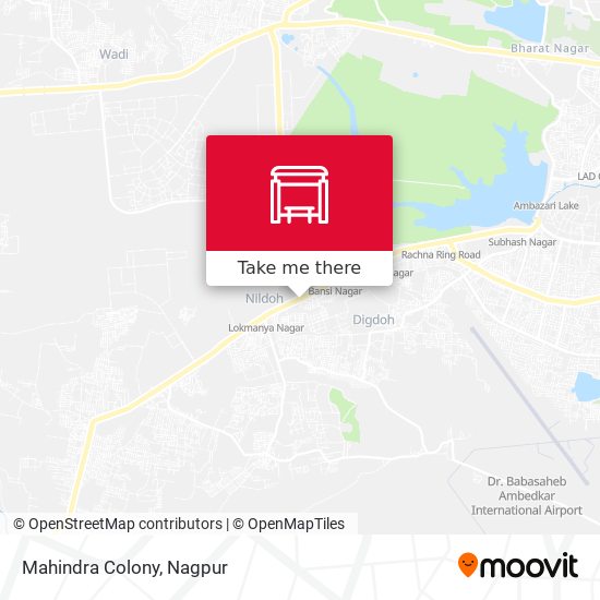 Mahindra Colony map