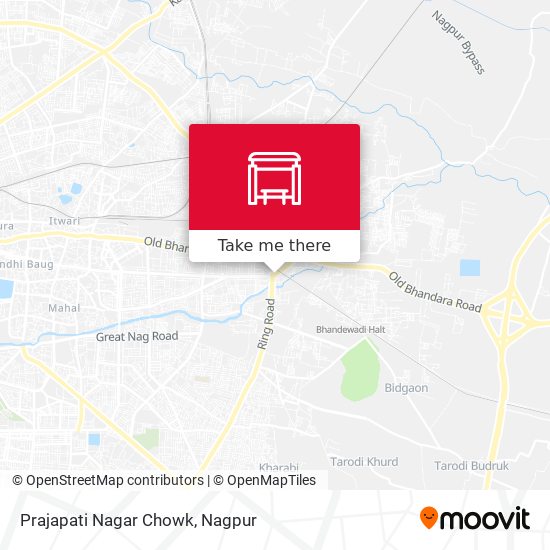 Prajapati Nagar Chowk map