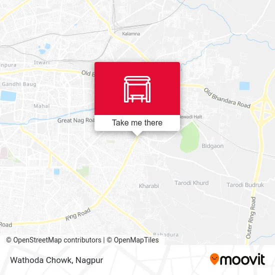 Wathoda Chowk map