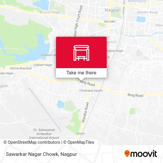 Sawarkar Nagar Chowk map