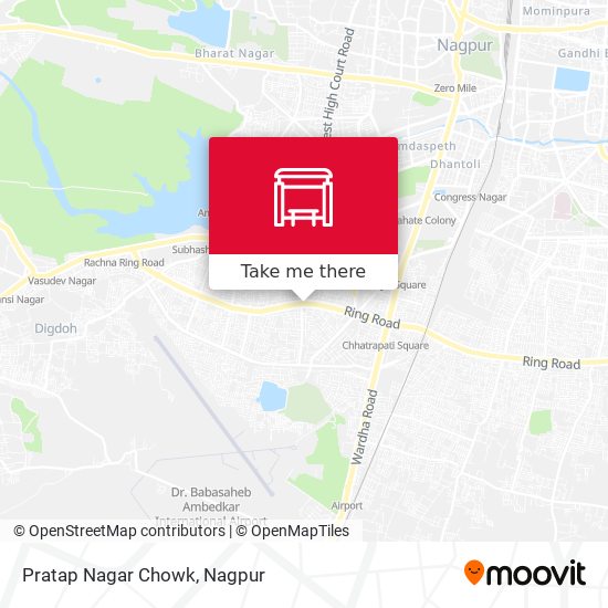 Pratap Nagar Chowk map