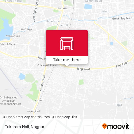 Tukaram Hall map