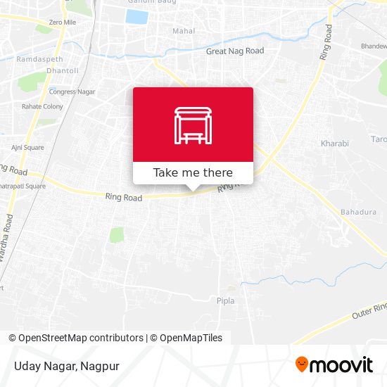 Uday Nagar map