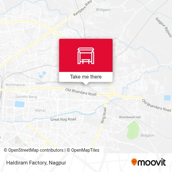 Haldiram Factory map