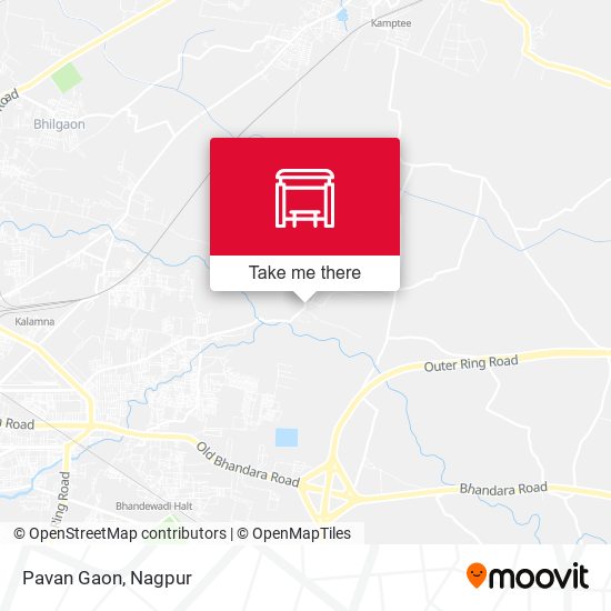 Pavan Gaon map