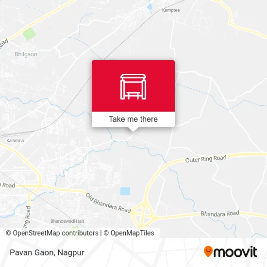 Pavan Gaon map