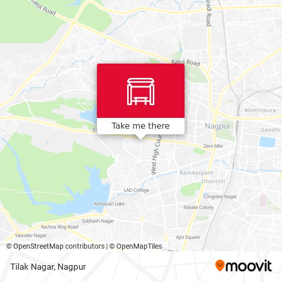 Tilak Nagar map