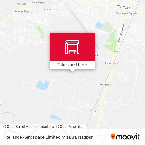 Reliance Aerospace Limited MIHAN map