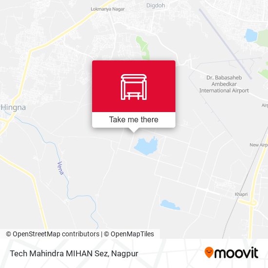 Tech Mahindra MIHAN Sez map