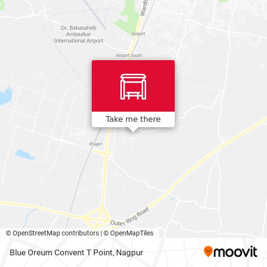 Blue Oreum Convent T Point map
