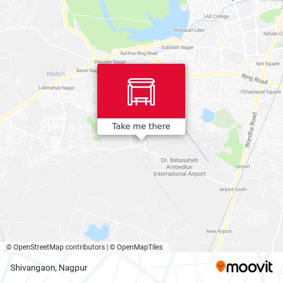 Shivangaon map