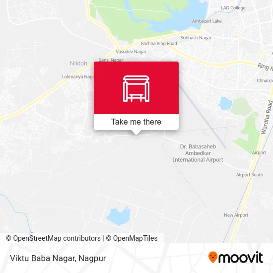 Viktu Baba Nagar map
