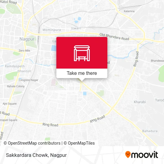 Sakkardara Chowk map