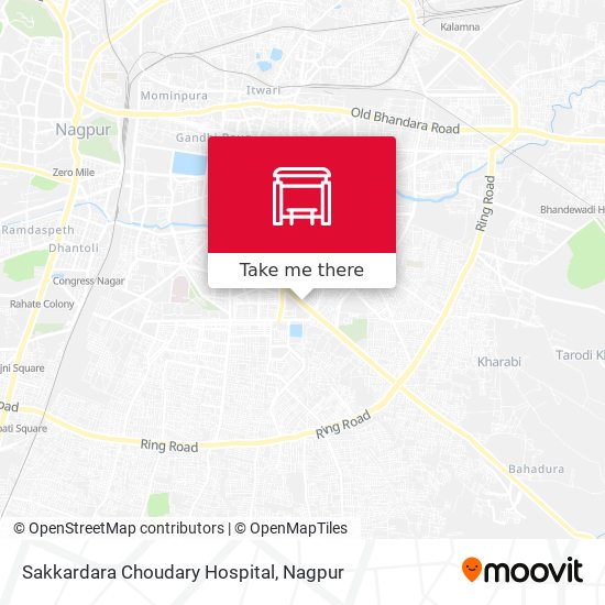 Sakkardara Choudary Hospital map