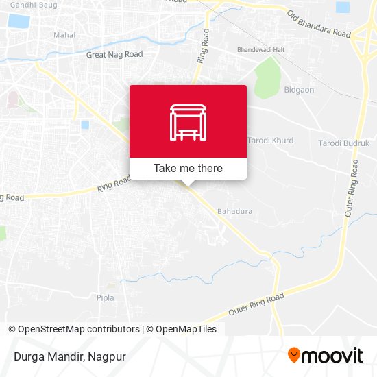 Durga Mandir map