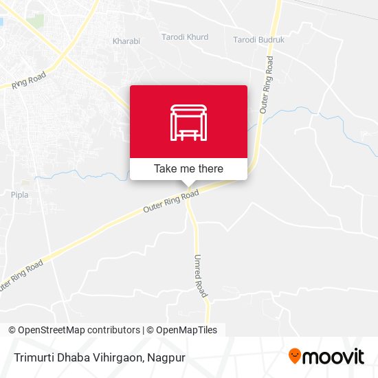Trimurti Dhaba Vihirgaon map