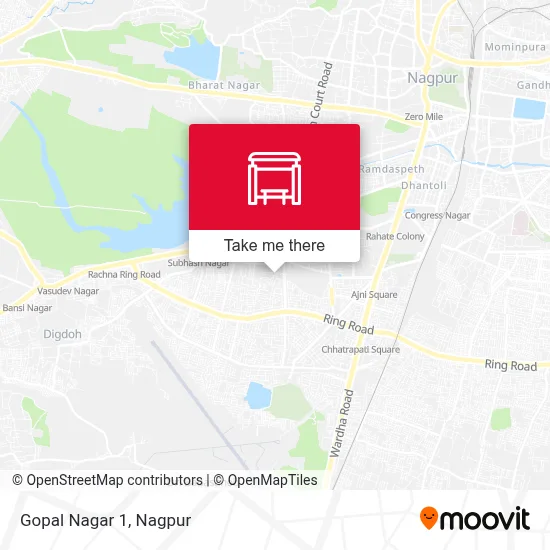 Gopal Nagar 1 map