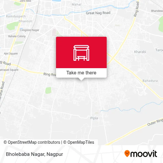 Bholebaba Nagar map