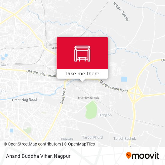 Anand Buddha Vihar map