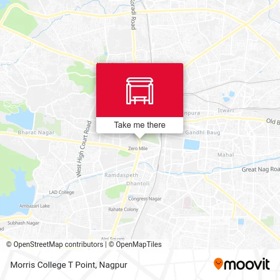 Morris College T Point map