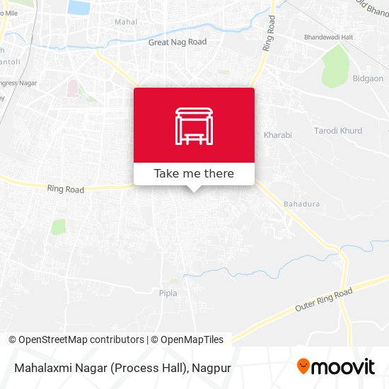 Mahalaxmi Nagar (Process Hall) map