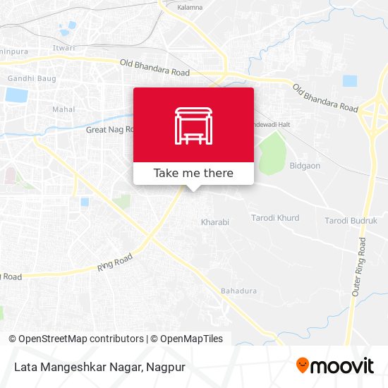 Lata Mangeshkar Nagar map