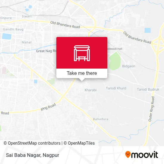 Sai Baba Nagar map
