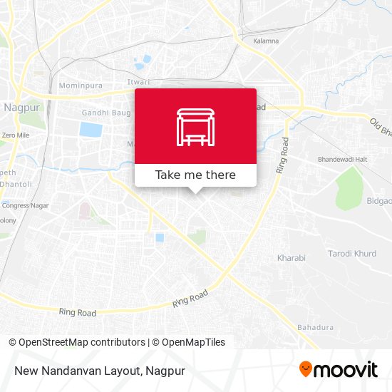 New Nandanvan Layout map