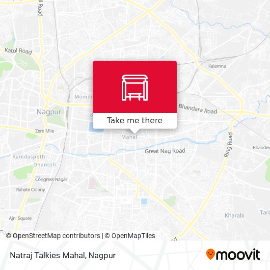 Natraj Talkies Mahal map