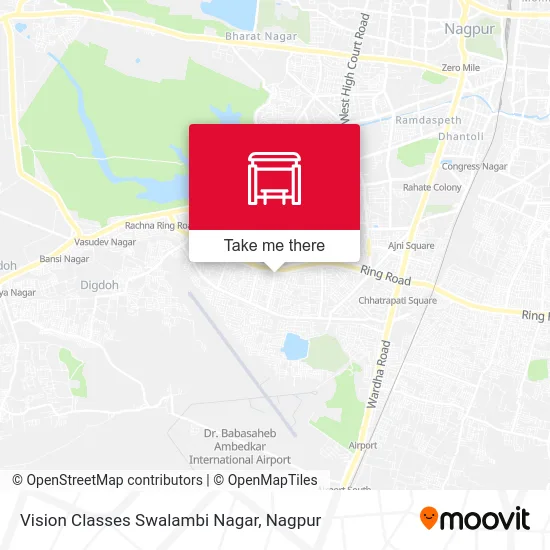 Vision Classes Swalambi Nagar map