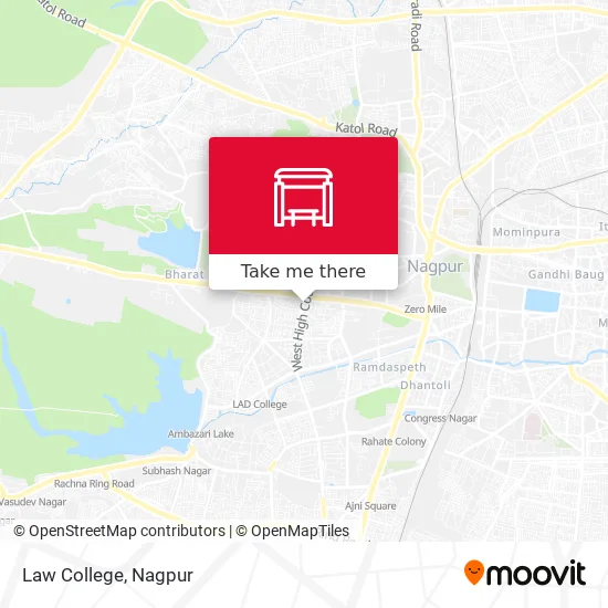 Distance From Ahmedabad To Nagpur How To Get To Law College In Nagpur By Bus?