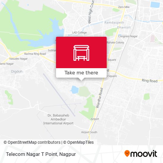 Telecom Nagar T Point map