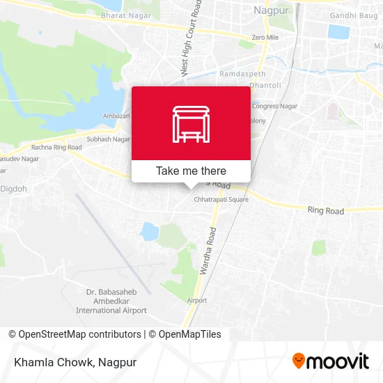 Khamla Chowk map