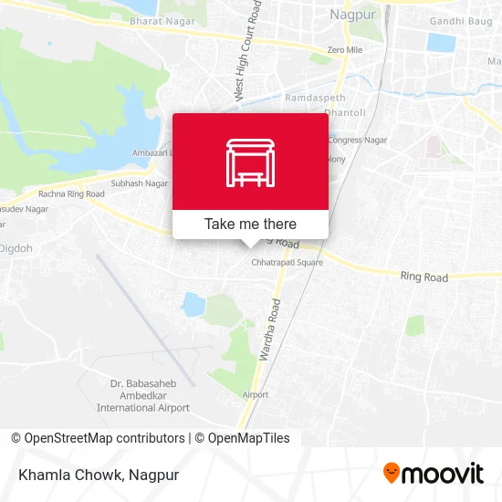 Khamla Chowk map