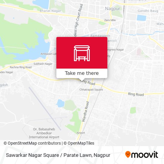 Sawarkar Nagar Square / Parate Lawn map