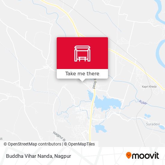 Buddha Vihar Nanda map