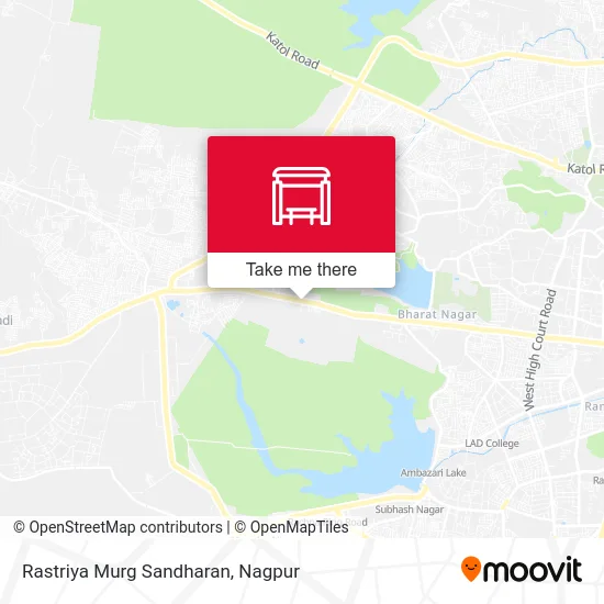 Rastriya Murg Sandharan map