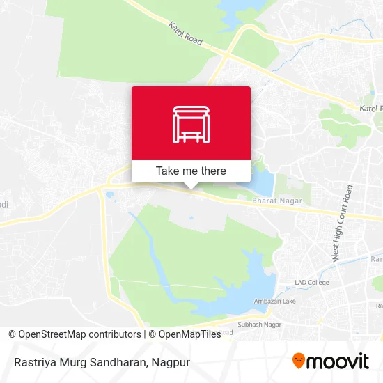 Rastriya Murg Sandharan map