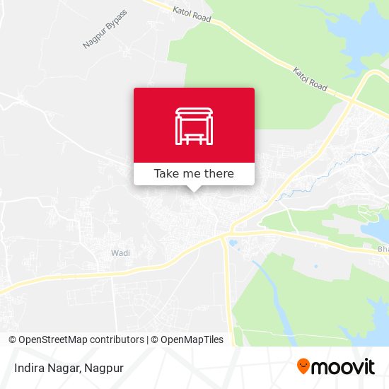 Indira Nagar map