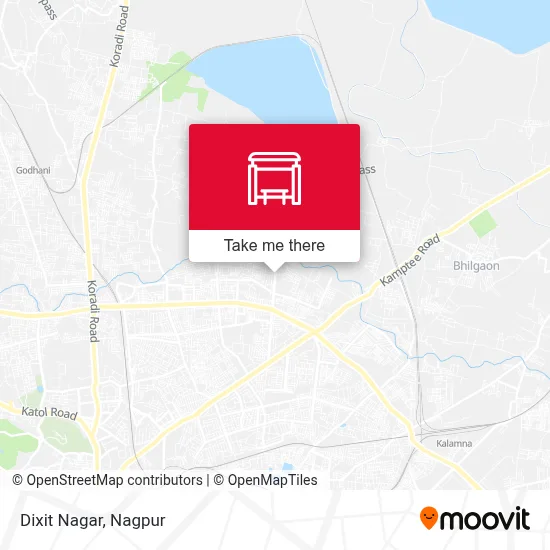 Dixit Nagar map