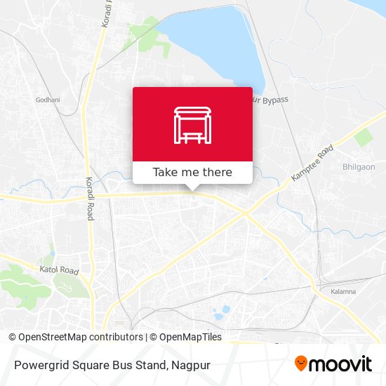 Powergrid Square Bus Stand map