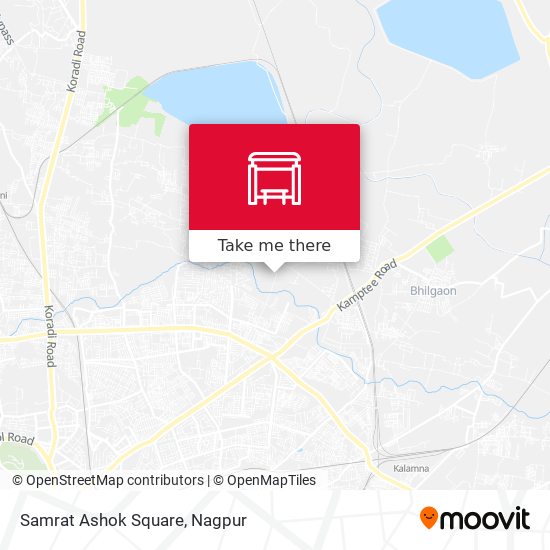 Samrat Ashok Square map