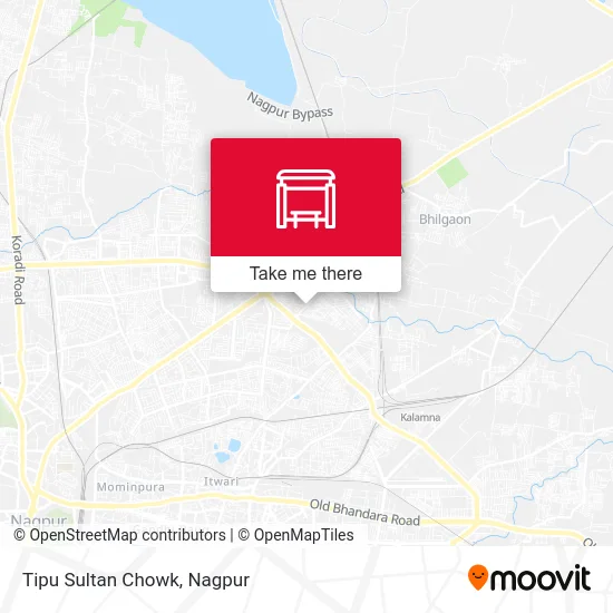 Tipu Sultan Chowk map