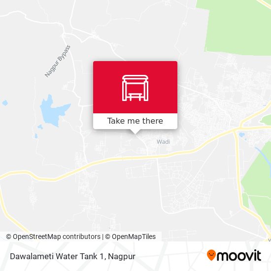 Dawalameti Water Tank 1 map