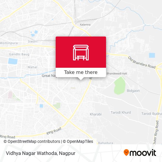 Vidhya Nagar Wathoda map